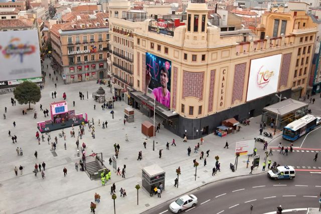 ElPozo Bienstar conquista la Plaza de Callao en Madrid