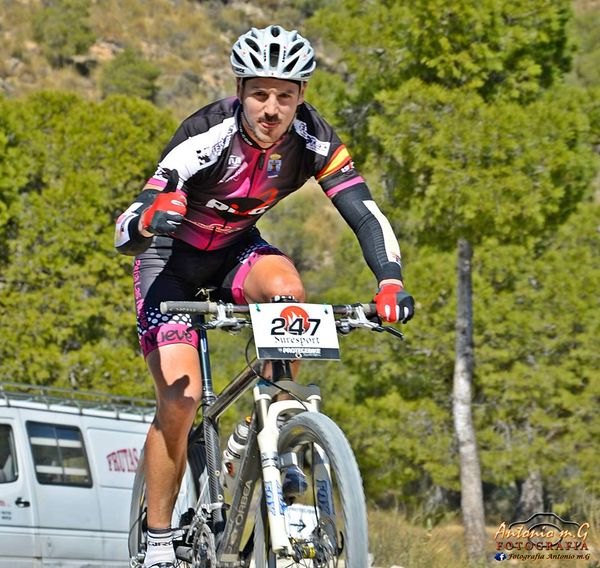 La A. D. Peña Las Nueve en el Open Bike Maraton R. de Murcia - La Perversa