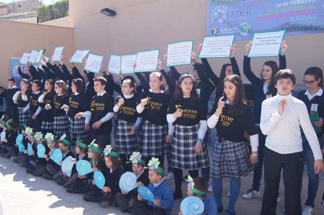 El Colegio 'La Milagrosa' acoge el acto institucional del Día Mundial de las Enfermedades Raras