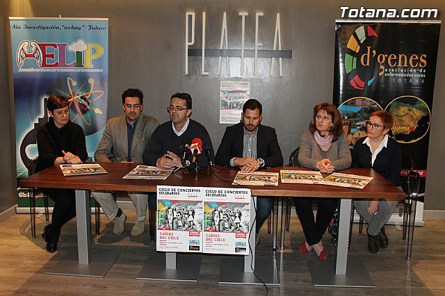 'D´Genes' y 'AELIP' organizan, junto al grupo 'Platea Loungebar', un ciclo de actividades musicales solidarias a beneficio de ambos coletivos