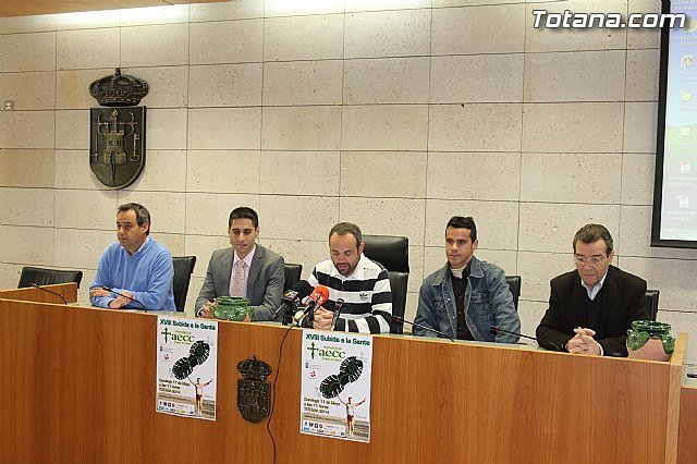 La XVIII Subida a La Santa de Totana se celebrará el día 11 de mayo