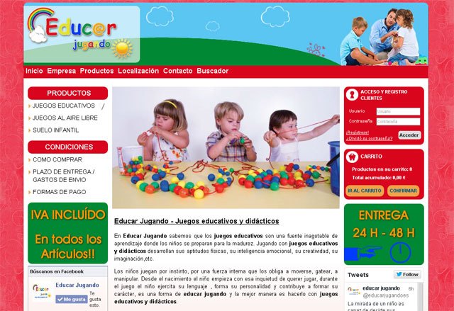 Descubre en 'Educar Jugando' todo tipo de juegos educativos y didácticos para los niños