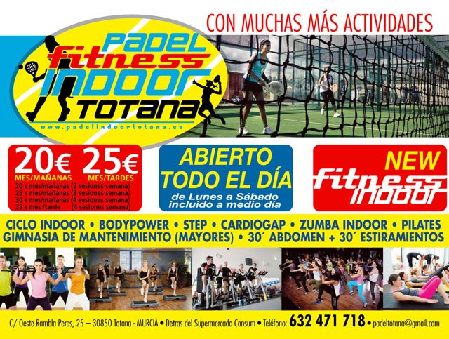 Pádel fitness indoor, mucho más que pádel