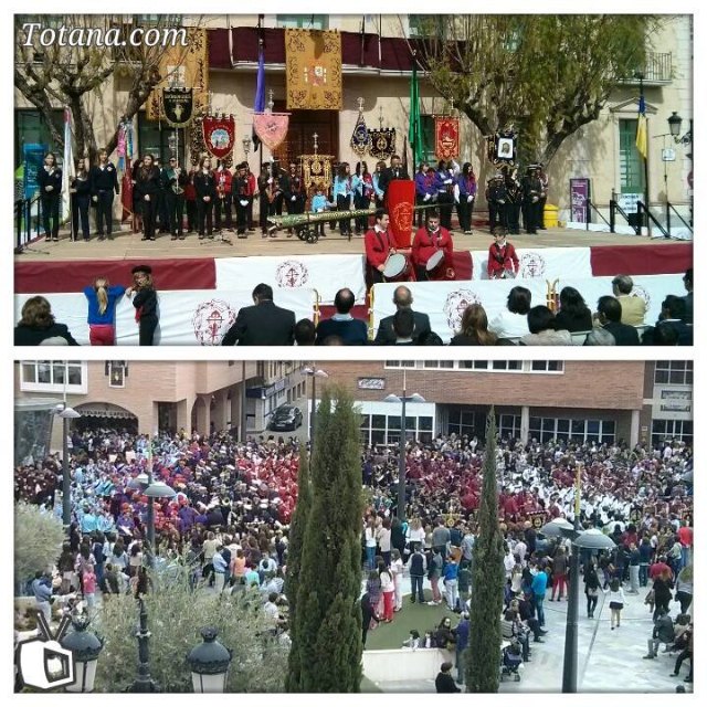 El Día de la Música Nazarena impregna el ambiente de Semana Santa en las calles más céntricas de Totana