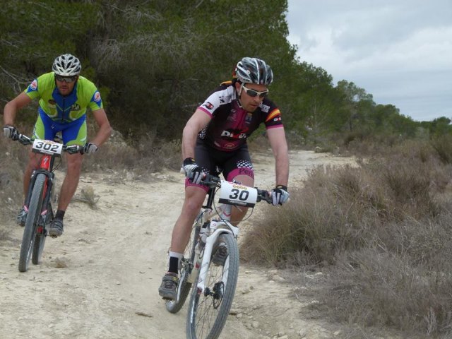 Julio Bermejo en un tramo del recorrido