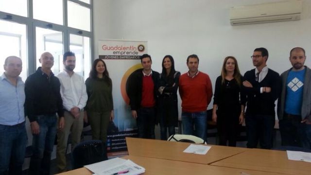 Los Jóvenes Empresarios del Guadalentín se reúnen en el Centro de Desarrollo Local de Totana
