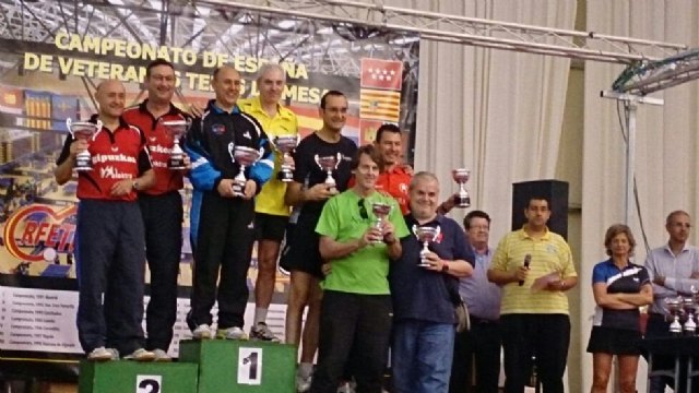 Campeonato España Veteranos. Resultados Club Totana TM