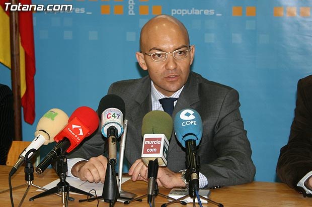 El Secretario de Estado de Comercio, Jaime García Legaz, cerrará este jueves la campaña electoral del PP en Totana