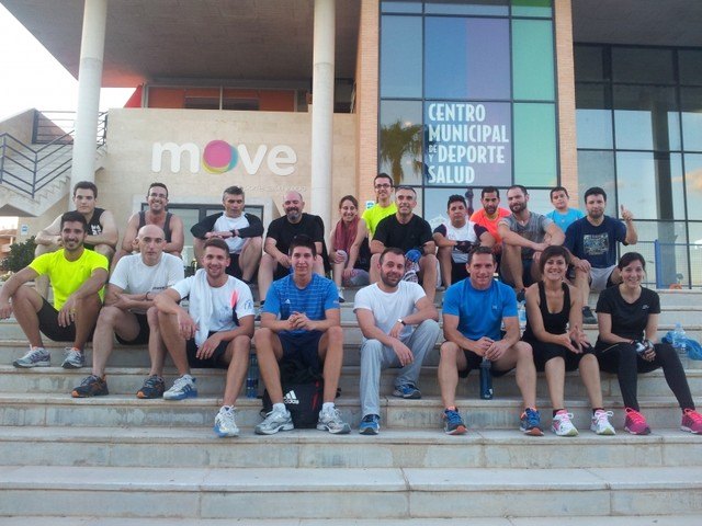 Move organizó una 'Crossfit' en el exterior de sus instalaciones