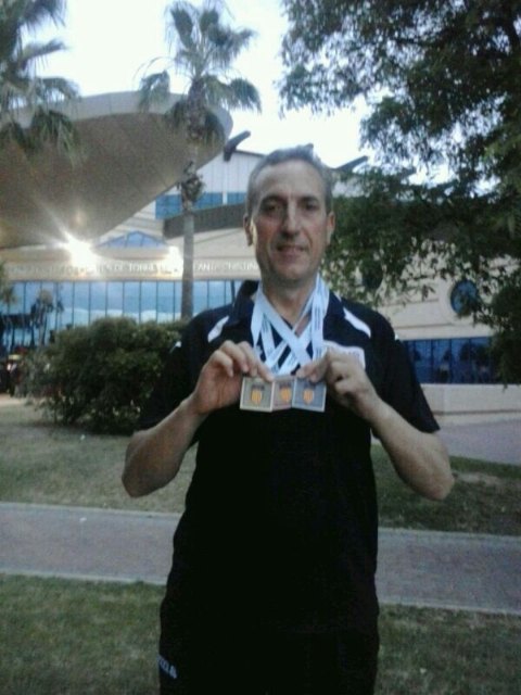 El totanero José Miguel Cano participó en el Campeonato Autonómico de la Comunidad Valenciana de Natación celebrado en Torrevieja