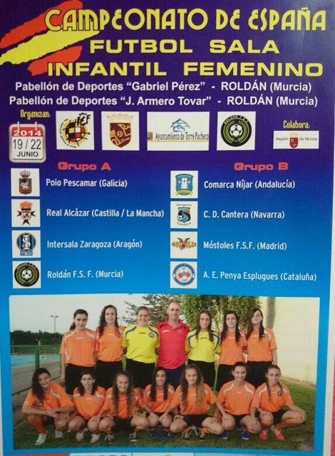 La totanera Macarena González participará en el campeonato de España de Fútbol Sala Infantil Femenino