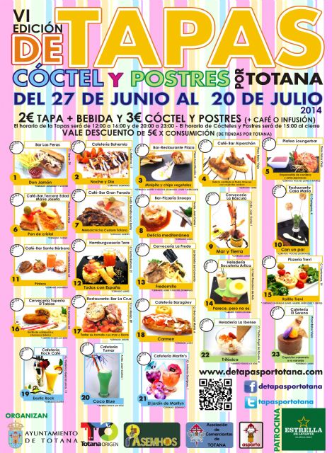 Hoy comienza la Ruta de la Tapa de las fiestas de Santiago 2014