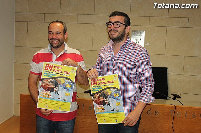 Las 24 horas de Fútbol Sala se celebran este próximo fin de semana en el Pabellón de Deportes 'Manolo Ibáñez'