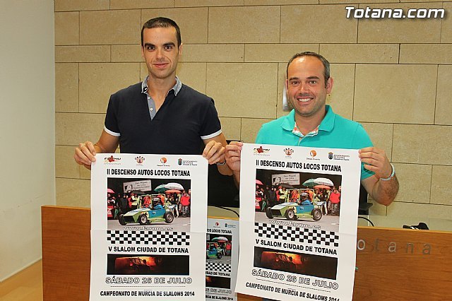 El II Descenso de Autos Locos y el V Slalom 'Ciudad de Totana' se celebra este próximo sábado, día 26 de julio, en el recinto ferial