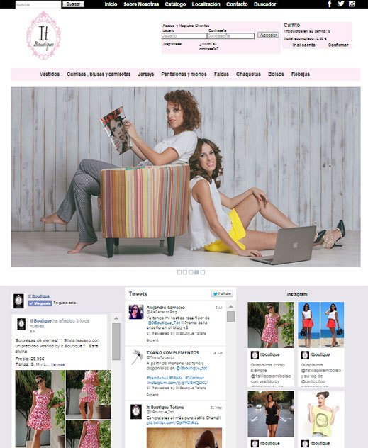 La moda más actual y al mejor precio en itboutique.es