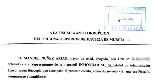 Muñiz: 'la denuncia ante la Fiscalía debe sacar los colores al PP'