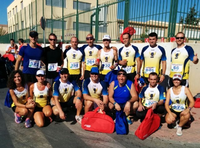 Números atletas del Club Atletismo Totana participaron en la XXII Edición Carrera Popular Nonduermas