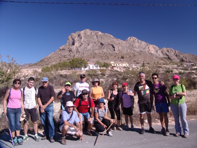 Arranca el programa de senderismo organizado por la Concejalía de Deportes con una ruta por el municipio de Fortuna