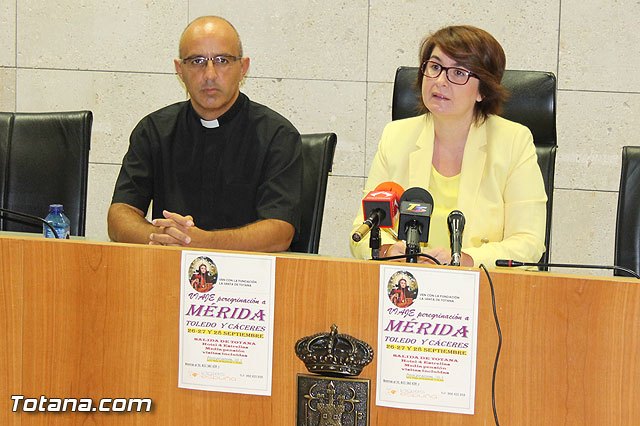 La Fundación La Santa de Totana organiza este próximo fin de semana una peregrinación a la ciudad hermana de Mérida