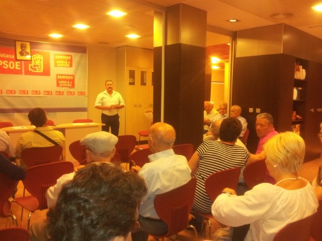 Andrés García Cánovas se presenta a las primarias del PSOE para ser candidato a la alcadía de Totana