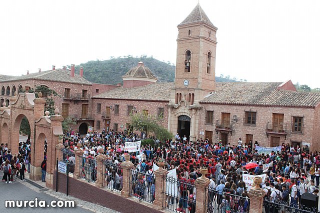 Más de 2.800 escolares de 4° de la ESO y 1° de Bachillerato de centros de enseñanza de toda la Región participan en el VII Encuentro de Alumnos de Religión