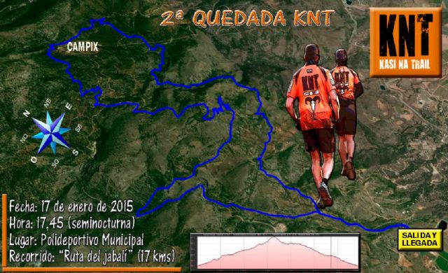 El próximo sábado tendrá lugar la 2ª quedada oficial del 'Kasi ná trail'