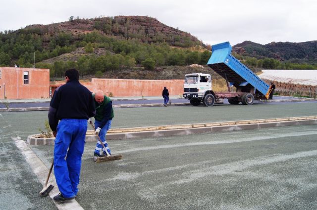 Entran en su última fase las obras de adecuación del aparcamiento, jardines y perímetro del poblado del yacimiento argárico de 'La Bastida'