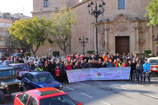 Más de doscientas personas participaron en la V ruta solidaria por las Enfermedades Raras que unió Totana y María