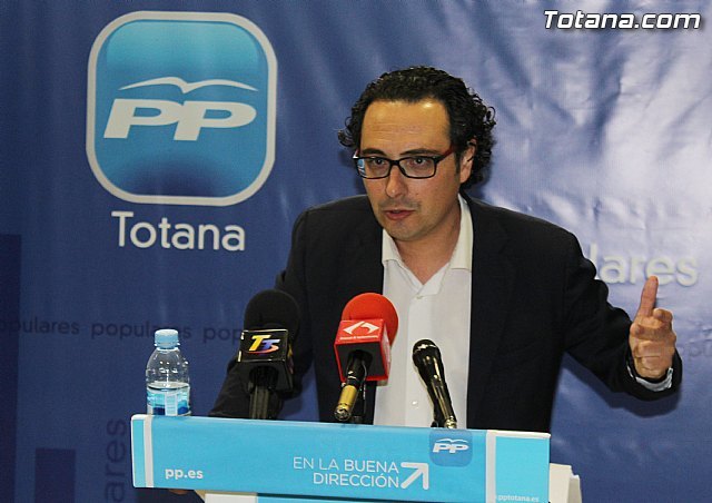 Rueda de prensa PP Totana. Balance legislatura 2011-2015