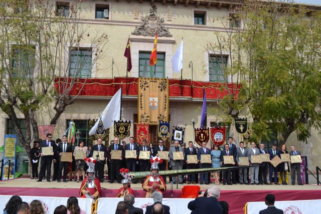 Totana realiza un acto de reconocimiento institucional a la labor histórica realizada por todas las Cofradías y Hermandades