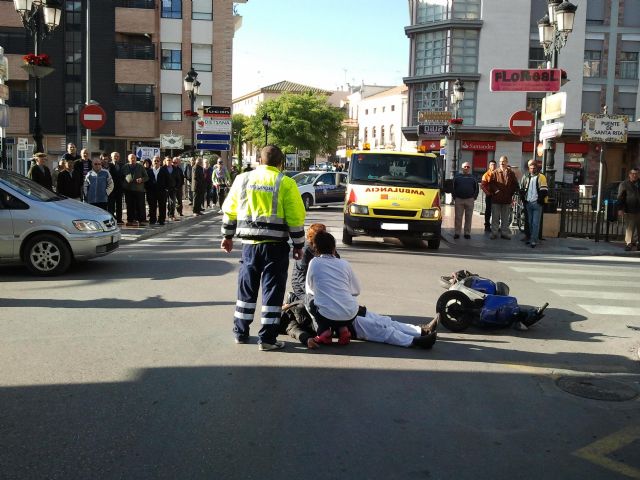 La Policía Local intervino durante el mes de marzo en 14 accidentes de circulación con el balance total de un herido grave y ocho leves