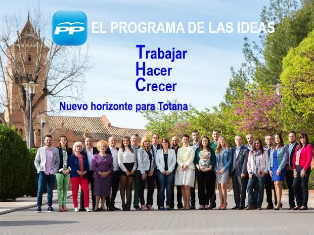 La candidatura del PP presenta esta noche el programa electoral para las elecciones municipales del 24 de mayo