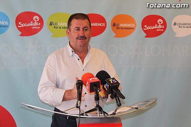 Andrés García: 'La deuda del ayuntamiento de Totana es exactamente de 149,7 millones de euros'