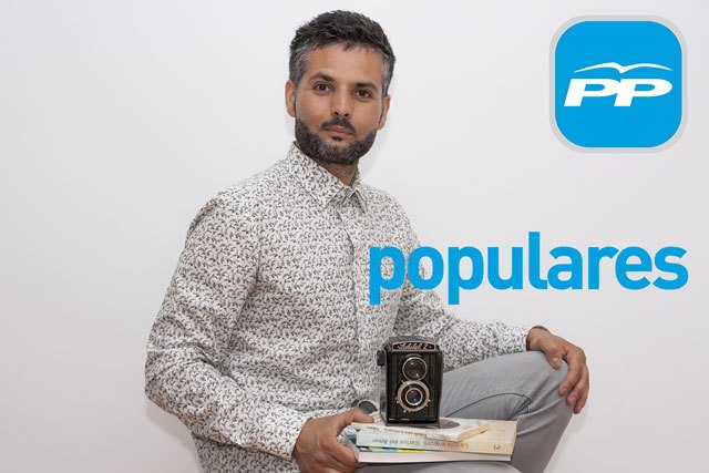 Rubén Navarro, miembro de la candidatura del Partido Popular, resume cuáles son sus propuestas en materia de cultura