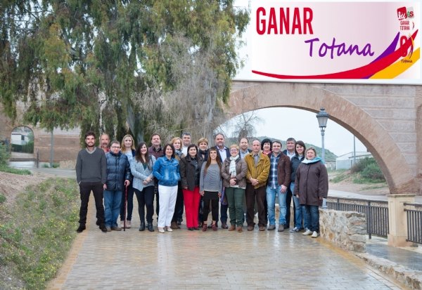 'Desarrollo Económico, Empleo, Calidad de Vida y Transparencia, son los ejes de la candidatura GANAR TOTANA con IZQUIERDA UNIDA'