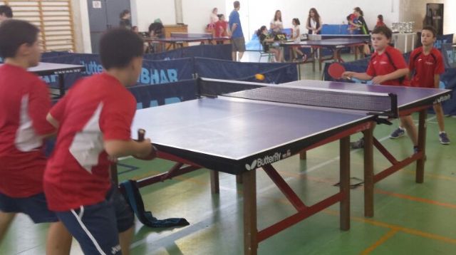 Tenis de mesa. resultados fin de semana. Campeonato Autonómico por equipos Región de Murcia