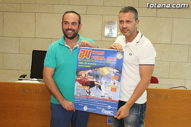El Pabellón de Deportes “Manolo Ibáñez” acoge los días 4 y 5 de julio las 24 horas de Fútbol-Sala