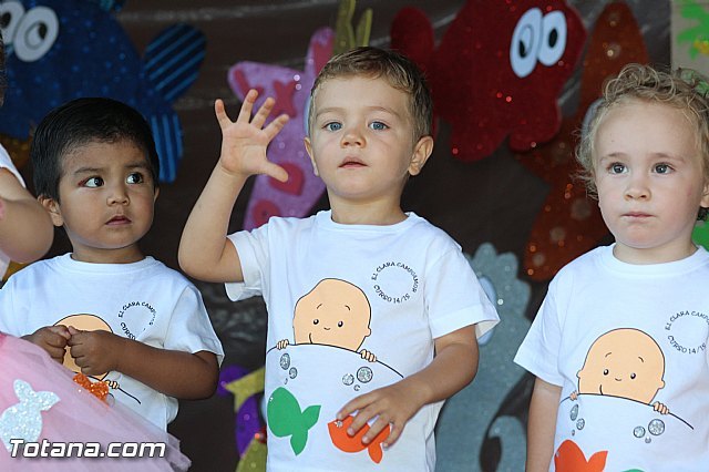 Alumnos de la Escuela Infantil Municipal 'Clara Campoamor' celebraron su fiesta de final de curso
