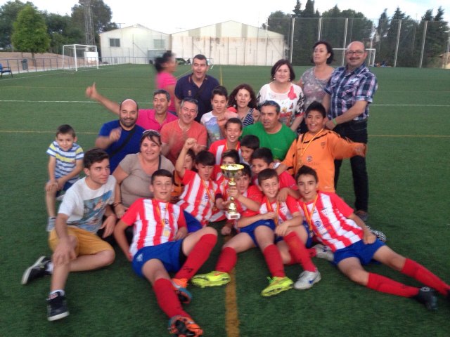 El Alevín B del Olímpico de Totana, campeón del torneo alevín Alhama 2015