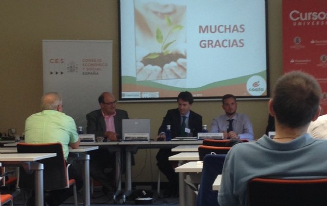 El presidente de COATO, ponente en los cursos de verano de El Escorial