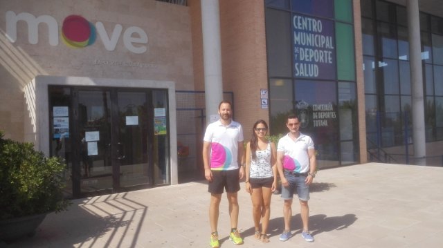 La concejal de deportes Isabel María Molino visita Move