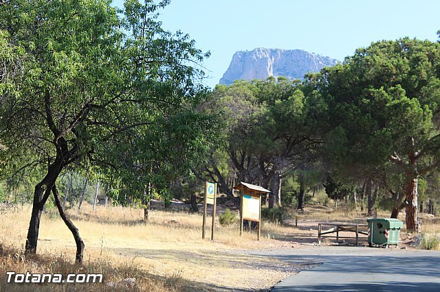 El PSOE pide la rehabilitación de un tramo de carretera del Parque Regional de Sierra Espuña