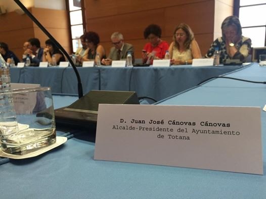 El primer edil de Totana asiste al Consejo de Alcaldes
