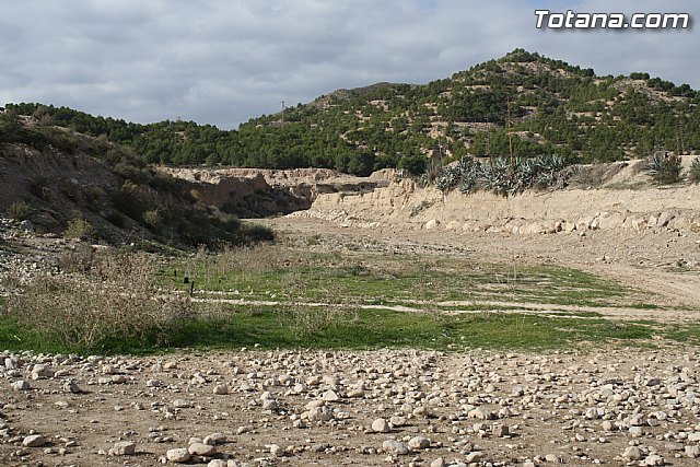 La CHS mejorará la capacidad de desagüe de 2,6 kilómetros de la rambla de Lébor para evitar inundaciones en el Valle del Guadalentín