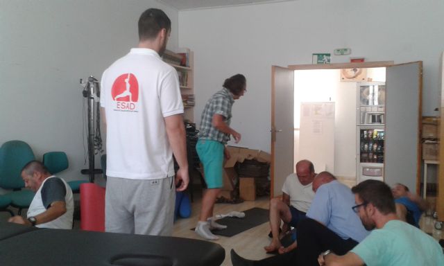 Trabajadores de CEDETO realizan actividades en talleres de rehabilitación, terapéuticos y de integración social y deportiva
