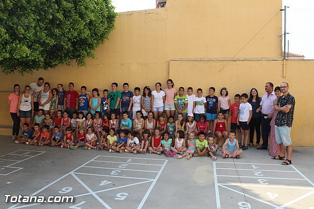 Un total de 103 familias con 138 menores se han beneficiado de las Escuelas de Verano, dentro del programa 'Totana Verano´2015'