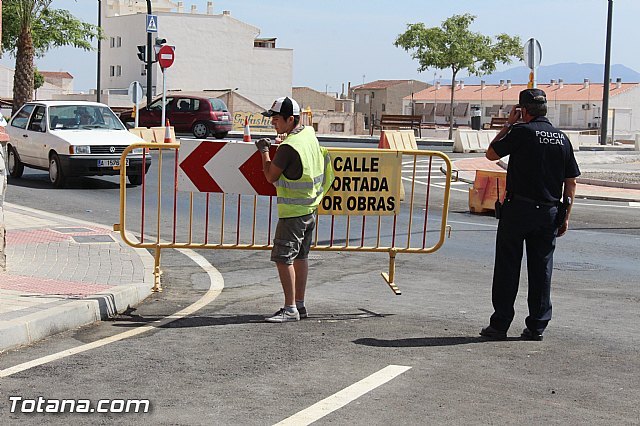 Se abre al tráfico la intersección de la rotonda de la Kabuki con la Avenida Rambla de La Santa