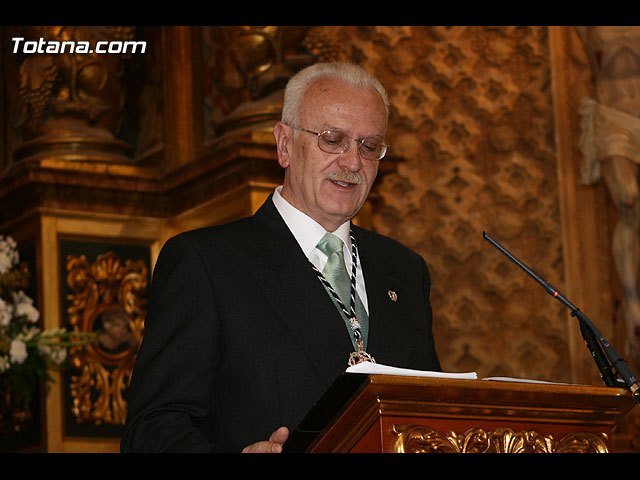 Juan Antonio Yañez de Lara en una foto de archivo del pregón de la Semana Santa 2008