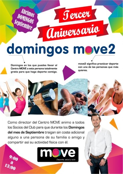 Move celebra su 3er aniversario con novedades de cara a este mes de septiembre