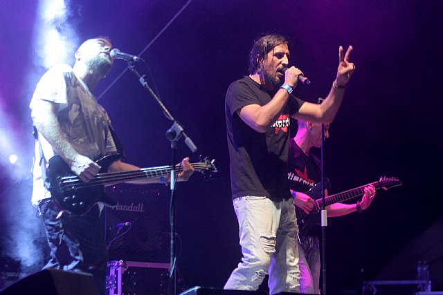 Cartagena se vuelca con el Conciertazo Amstel Carthagineses y Romanos, donde los totaneros DISCORDIA actuaron de teloneros